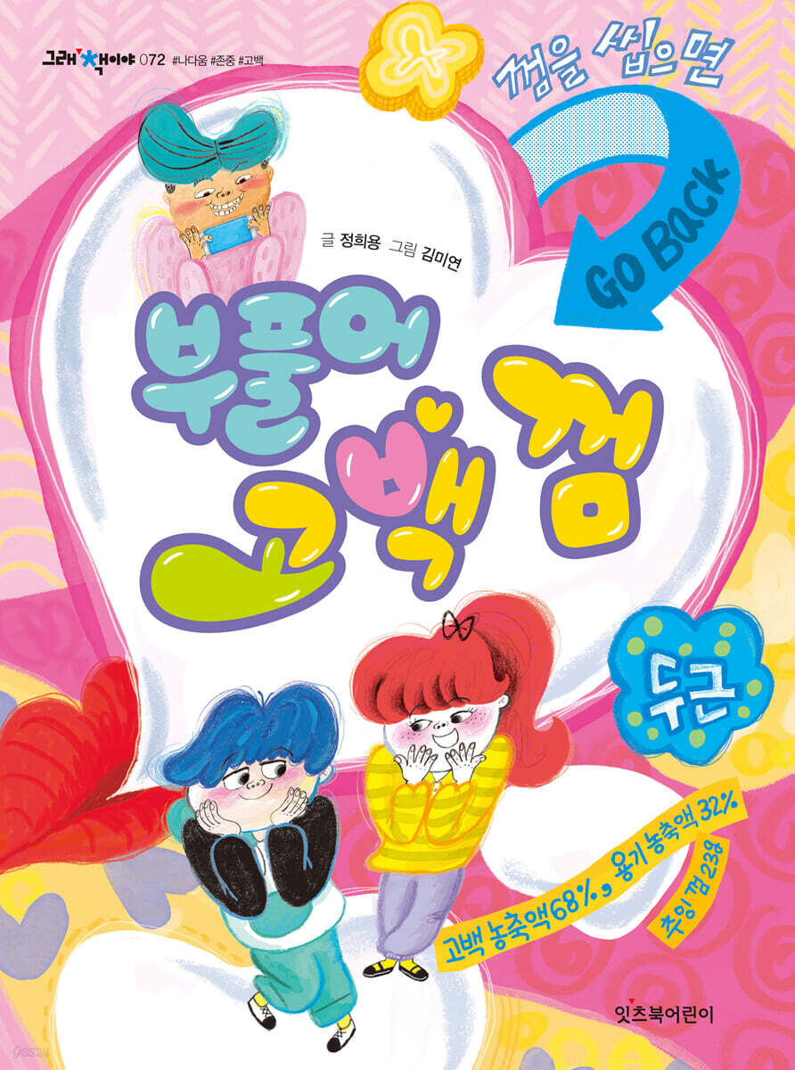 부풀어 고백 껌