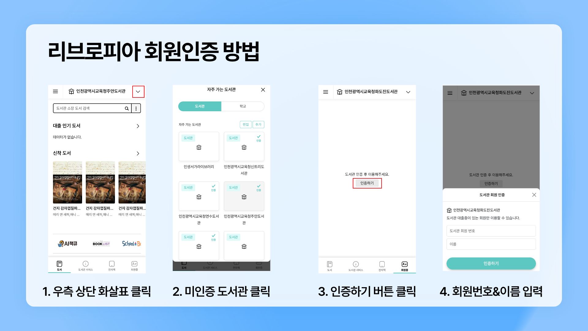 회원 인증 방법